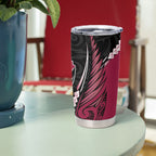 North Harbour 2026 Rugby Custom Tumbler Cup NZ Maori Silver Fern