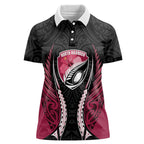 North Harbour 2026 Rugby Custom Women Polo Shirt NZ Maori Silver Fern