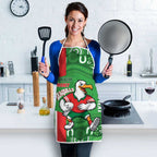 Wynnum Rugby Custom Apron Go Manly Seagulls Aboriginal Art - Aussie Hoodie