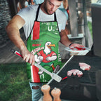 Wynnum Rugby Custom Apron Go Manly Seagulls Aboriginal Art - Aussie Hoodie