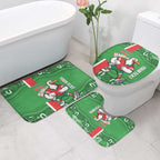 Wynnum Rugby Custom Bathroom Set Go Manly Seagulls Aboriginal Art - Aussie Hoodie