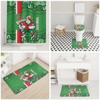 Wynnum Rugby Custom Bathroom Set Go Manly Seagulls Aboriginal Art - Aussie Hoodie