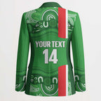 Wynnum Rugby Custom Blazer Go Manly Seagulls Aboriginal Art - Aussie Hoodie
