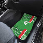 Wynnum Rugby Custom Car Mats Go Manly Seagulls Aboriginal Art - Aussie Hoodie
