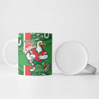 Wynnum Rugby Custom Ceramic Mug Go Manly Seagulls Aboriginal Art - Aussie Hoodie