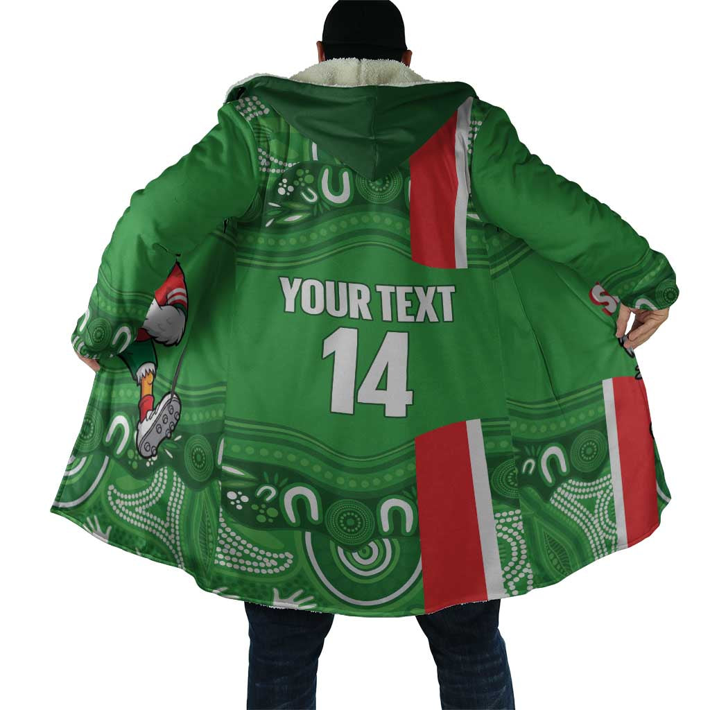 Wynnum Rugby Custom Cloak Go Manly Seagulls Aboriginal Art - Aussie Hoodie