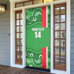 Wynnum Rugby Custom Door Cover Go Manly Seagulls Aboriginal Art - Aussie Hoodie