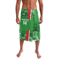 Wynnum Rugby Custom Lavalava Go Manly Seagulls Aboriginal Art - Aussie Hoodie