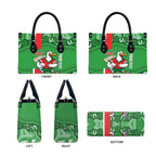 Wynnum Rugby Custom Leather Bag Go Manly Seagulls Aboriginal Art - Aussie Hoodie