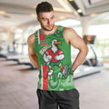 Wynnum Rugby Custom Men Tank Top Go Manly Seagulls Aboriginal Art - Aussie Hoodie