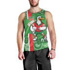 Wynnum Rugby Custom Men Tank Top Go Manly Seagulls Aboriginal Art - Aussie Hoodie