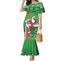 Wynnum Rugby Custom Mermaid Dress Go Manly Seagulls Aboriginal Art - Aussie Hoodie
