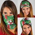 Wynnum Rugby Custom Neck Gaiter Go Manly Seagulls Aboriginal Art - Aussie Hoodie