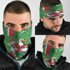 Wynnum Rugby Custom Neck Gaiter Go Manly Seagulls Aboriginal Art - Aussie Hoodie