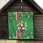 Wynnum Rugby Custom Quilt Go Manly Seagulls Aboriginal Art - Aussie Hoodie