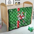 Wynnum Rugby Custom Quilt Go Manly Seagulls Aboriginal Art - Aussie Hoodie