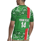 Wynnum Rugby Custom Rugby Jersey Go Manly Seagulls Aboriginal Art - Aussie Hoodie