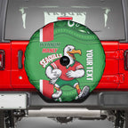 Wynnum Rugby Custom Spare Tire Cover Go Manly Seagulls Aboriginal Art - Aussie Hoodie