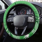 Wynnum Rugby Steering Wheel Cover Go Manly Seagulls Aboriginal Art - Aussie Hoodie