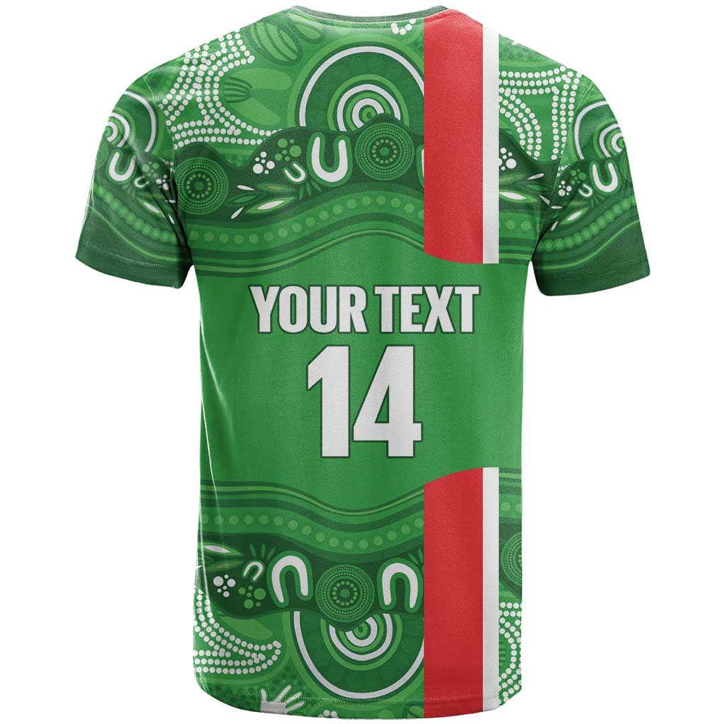 Wynnum Rugby Custom T Shirt Go Manly Seagulls Aboriginal Art - Aussie Hoodie