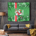 Wynnum Rugby Custom Tapestry Go Manly Seagulls Aboriginal Art - Aussie Hoodie
