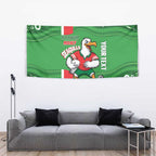 Wynnum Rugby Custom Tapestry Go Manly Seagulls Aboriginal Art - Aussie Hoodie