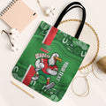 Wynnum Rugby Custom Tote Bag Go Manly Seagulls Aboriginal Art - Aussie Hoodie