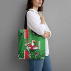 Wynnum Rugby Custom Tote Bag Go Manly Seagulls Aboriginal Art - Aussie Hoodie