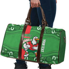 Wynnum Rugby Custom Travel Bag Go Manly Seagulls Aboriginal Art - Aussie Hoodie