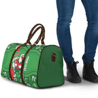 Wynnum Rugby Custom Travel Bag Go Manly Seagulls Aboriginal Art - Aussie Hoodie