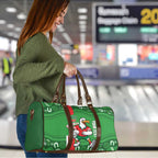Wynnum Rugby Custom Travel Bag Go Manly Seagulls Aboriginal Art - Aussie Hoodie