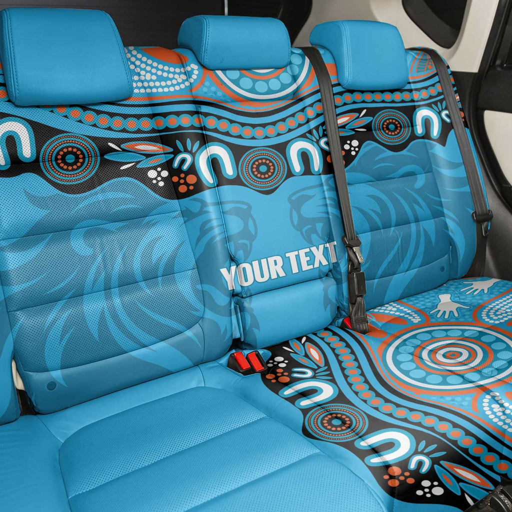 Northern Pride Rugby Custom Back Car Seat Cover Roaring Lion Aboriginal Art - Aussie Hoodie