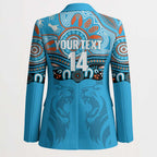 Northern Pride Rugby Custom Blazer Roaring Lion Aboriginal Art - Aussie Hoodie