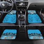 Northern Pride Rugby Custom Car Mats Roaring Lion Aboriginal Art - Aussie Hoodie