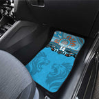 Northern Pride Rugby Custom Car Mats Roaring Lion Aboriginal Art - Aussie Hoodie