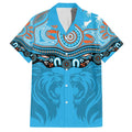 Northern Pride Rugby Custom Hawaiian Shirt Roaring Lion Aboriginal Art - Aussie Hoodie