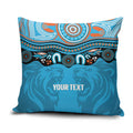 Northern Pride Rugby Custom Pillow Cover Roaring Lion Aboriginal Art - Aussie Hoodie