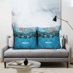 Northern Pride Rugby Custom Pillow Cover Roaring Lion Aboriginal Art - Aussie Hoodie