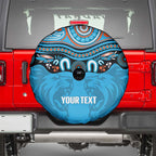 Northern Pride Rugby Custom Spare Tire Cover Roaring Lion Aboriginal Art - Aussie Hoodie