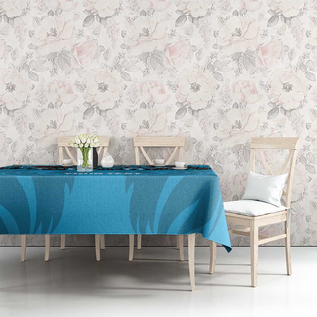 Northern Pride Rugby Custom Tablecloth Roaring Lion Aboriginal Art - Aussie Hoodie