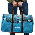 Northern Pride Rugby Custom Travel Bag Roaring Lion Aboriginal Art - Aussie Hoodie