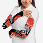 Redcliffe Rugby Custom Arm Sleeves Go Dolphins Aboriginal Art - Aussie Hoodie