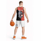 Redcliffe Rugby Custom Basketball Jersey Go Dolphins Aboriginal Art - Aussie Hoodie