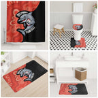 Redcliffe Rugby Custom Bathroom Set Go Dolphins Aboriginal Art - Aussie Hoodie