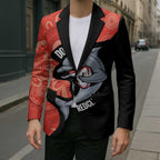 Redcliffe Rugby Custom Blazer Go Dolphins Aboriginal Art - Aussie Hoodie