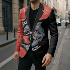 Redcliffe Rugby Custom Blazer Go Dolphins Aboriginal Art - Aussie Hoodie