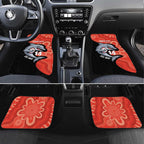 Redcliffe Rugby Custom Car Mats Go Dolphins Aboriginal Art - Aussie Hoodie