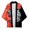 Redcliffe Rugby Custom Kimono Go Dolphins Aboriginal Art - Aussie Hoodie