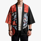 Redcliffe Rugby Custom Kimono Go Dolphins Aboriginal Art - Aussie Hoodie
