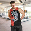 Redcliffe Rugby Custom Men Tank Top Go Dolphins Aboriginal Art - Aussie Hoodie